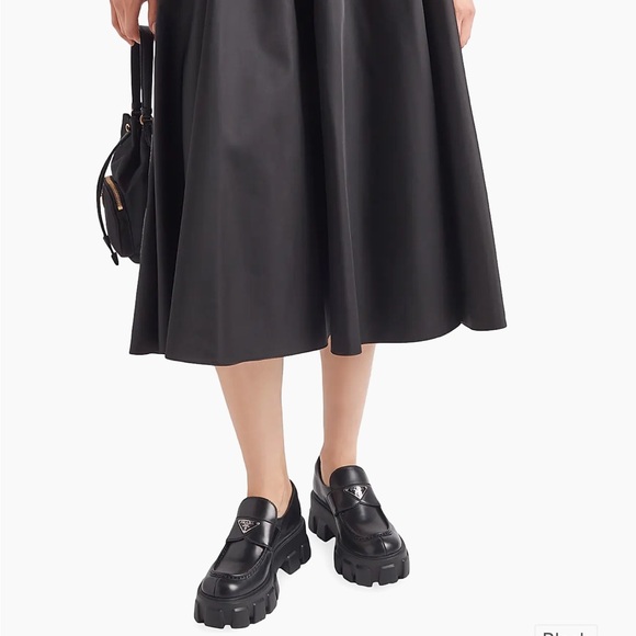 Prada monolith black Platform Loafers - Picture 2 of 4